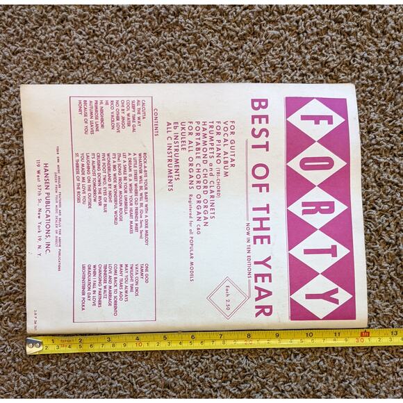 Vintage Lot 20 All-Time Hit Paraders Easy Piano Organ Solos Sheet Music - Picture 5 of 14